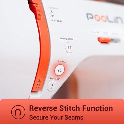 PooLin EOC02 Computerized Sewing Machine for Beginners Friendly