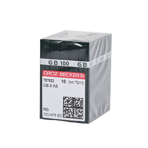 GROZ DB×K5 RG Nm75/11 Round Shank Embroidery Needle for Industrial Embroidery Machine 10packs