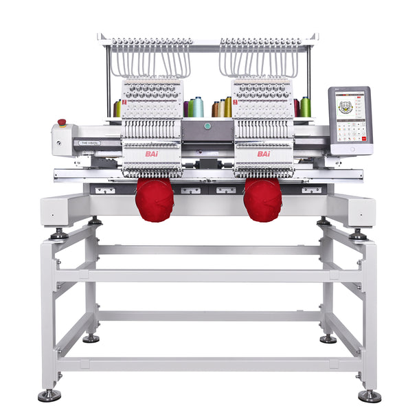 BAi THE VISION (2 Heads) Computerized Industrial Embroidery Machine