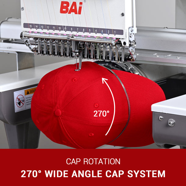 BAI THE MIRROR 350*500mm Commercial Embroidery Machine