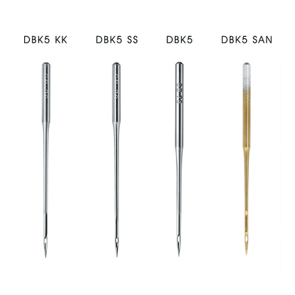 GROZ DB×K5 RG Nm80/12 Round Shank Embroidery Needle for Industrial Embroidery Machine 10packs