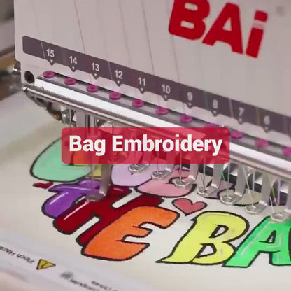 BAI THE MIRROR 350*500mm Commercial Embroidery Machine