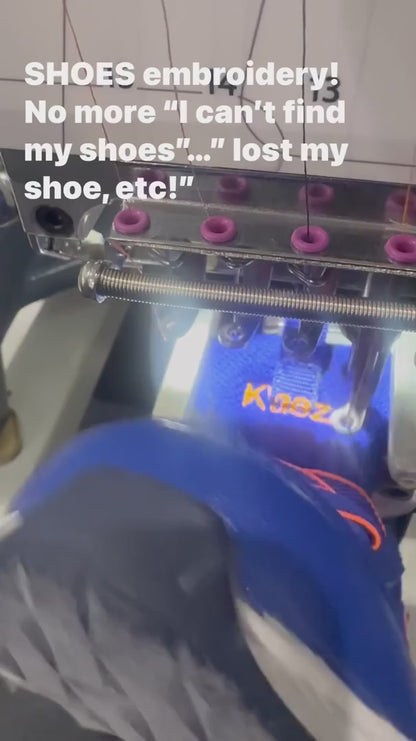 Shoe Embroidery Hooping System